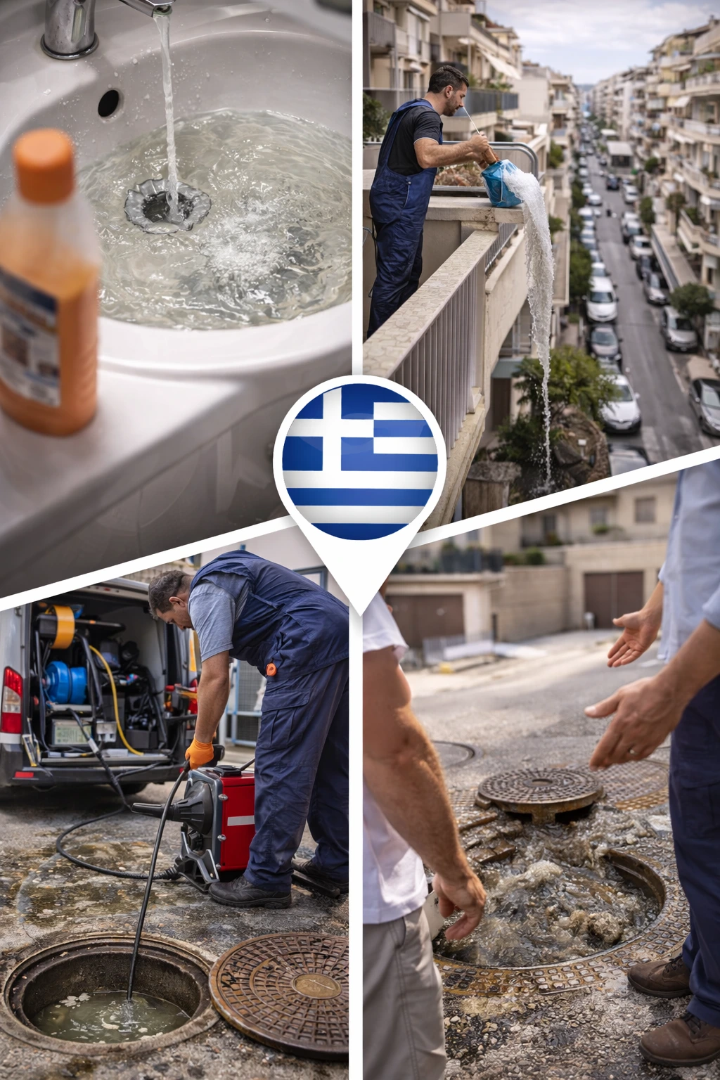 Βούλωσε η αποχέτευση στη Καλλιθέα; Ξεκίνα στρατηγικά