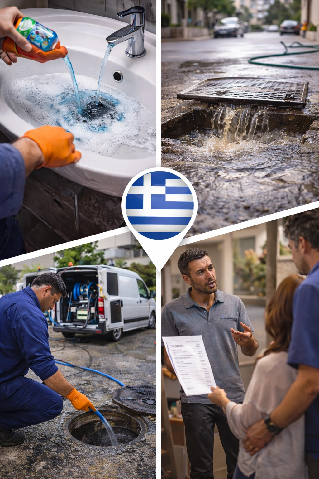 Βούλωσε η αποχέτευση στα Βριλλήσια; Υπάρχει λύση